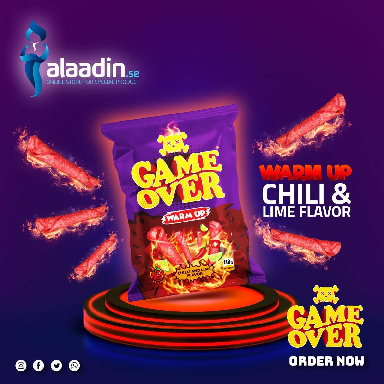 Game Over Warm up 113gr – Alaadin.se